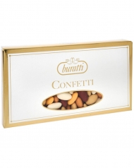 B.CONFETTI MANDORLA SFUMATI KG.1 MARRONI